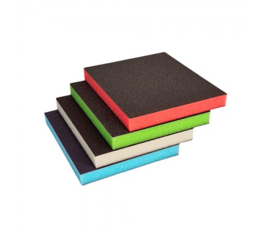 Губка двухсторонняя 120х100х12 мм P60 — профессиональное автосервисное оборудование и инструменты для бизнеса