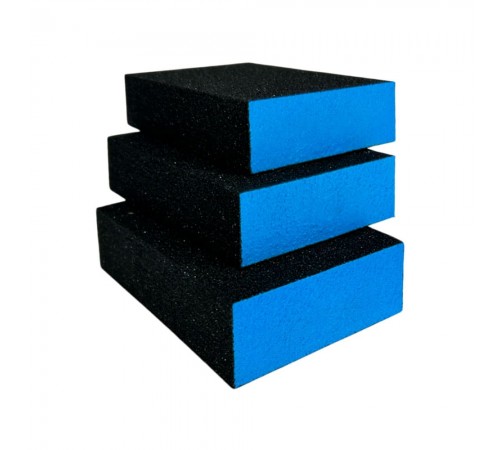 Губка четырехстороння EVA 100х70х25 мм P60 — профессиональное автосервисное оборудование и инструменты для бизнеса