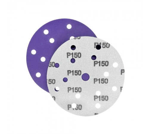 Шлифлист d150 мм 15 отверстий P150 Гамматест GTA201T150 — профессиональное автосервисное оборудование и инструменты для бизнеса