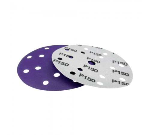 Шлифлист d150 мм 15 отверстий P150 Гамматест GTA201T150 — профессиональное автосервисное оборудование и инструменты для бизнеса