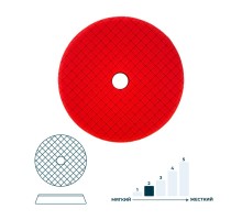 Полировальный круг 150 мм красный ГАММАТЕСТ GTK4051