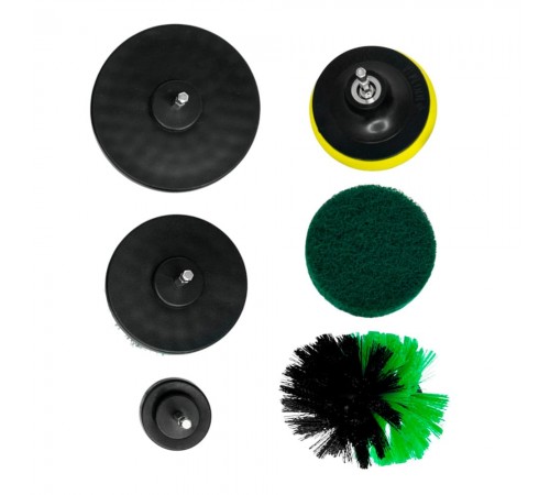 Набор щеток для детейлинга 6 предметов — профессиональное автосервисное оборудование и инструменты для бизнеса