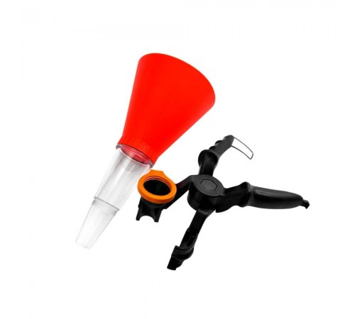 Воронка маслозаливная с держателем Хорекс Авто HZ 04.222SK — профессиональное автосервисное оборудование и инструменты для бизнеса