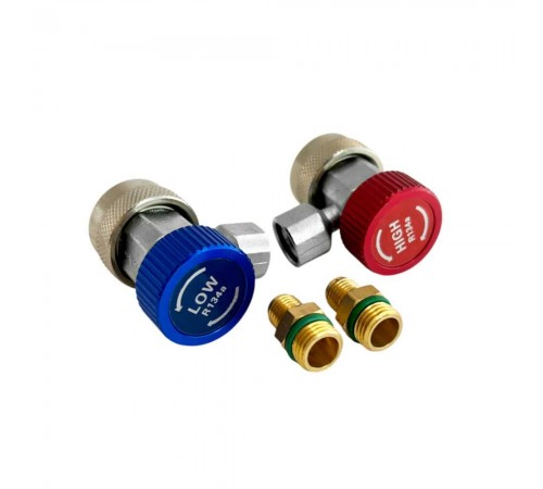 Быстросъемы для заправки систем кондиционирования R134a Хорекс Авто HZ 18.205.33SK — профессиональное автосервисное оборудование и инструменты для бизнеса