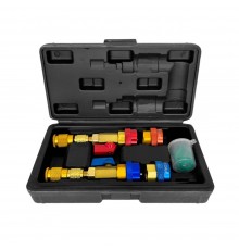 Набор адаптеров для смены золотников под давлением R134a R1234yf Хорекс Авто HZ 18.205.34SK