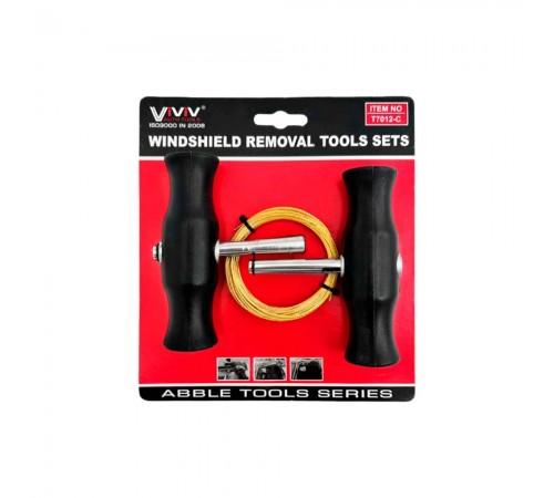 Набор приспособлений для демонтажа вклеенных автомобильных стекол Хорекс Авто HZ 25.1.209SK — профессиональное автосервисное оборудование и инструменты для бизнеса