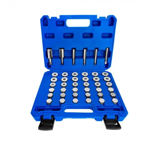 Набор приспособлений для восстановления резьбы масляных поддонов Хорекс Авто HZ 25.1.302SK — профессиональное автосервисное оборудование и инструменты для бизнеса