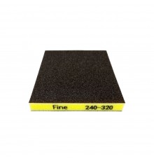 Губка двухсторонняя 120х98х13 мм Fine (P240-320)