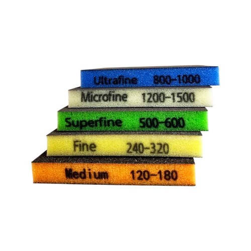 Губка двухсторонняя 120х98х13 мм Superfine GTA107F-SF