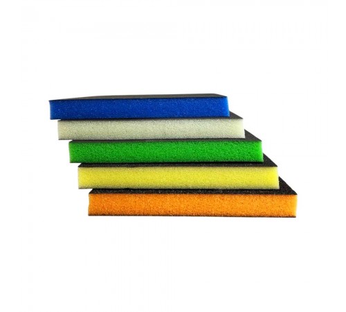 Губка двухсторонняя 120х98х13 мм Medium GTA107F-M — профессиональное автосервисное оборудование и инструменты для бизнеса