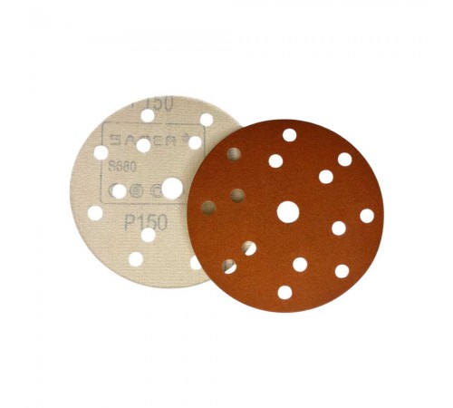 Шлифлист d150 мм 15 отверстий P100 GTA212F100 — профессиональное автосервисное оборудование и инструменты для бизнеса