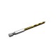 Сверло по металлу спиральное HSS-TiN HEX SHANK 11x116x142 мм