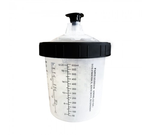 Комплект пластиковых бачков для системы PPS 650 мл — профессиональное автосервисное оборудование и инструменты для бизнеса