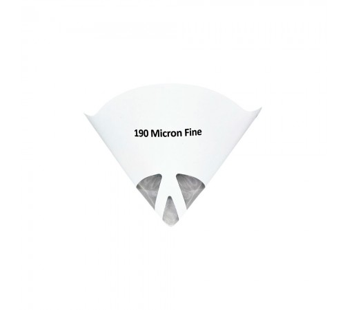 Ситечко автомобильных эмалей нейлоновым вкладышем 190 мкм плотность бумаги 160 г/м2 (250шт) — профессиональное автосервисное оборудование и инструменты для бизнеса