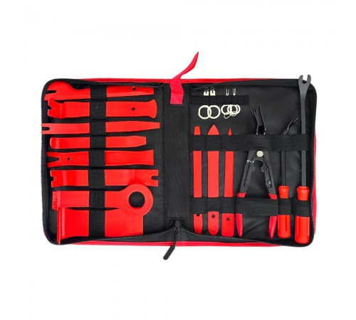 Набор для снятия внутренней обшивки автомобиля 19 предметов Гамматест GTY1206 — профессиональное автосервисное оборудование и инструменты для бизнеса