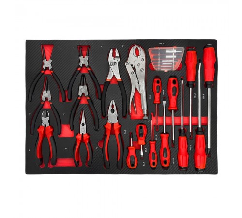 Набор-сет 19 предметов Гамматест GTY1227 — профессиональное автосервисное оборудование и инструменты для бизнеса