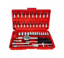 Набор инструмента 1/4" 46 предметов Гамматест GTY1230