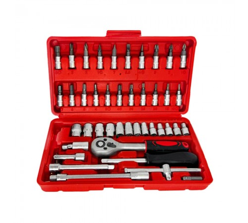 Набор инструмента 1/4" 46 предметов Гамматест GTY1230 — профессиональное автосервисное оборудование и инструменты для бизнеса