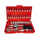 Набор инструмента 1/4" 46 предметов Гамматест GTY1230 — профессиональное автосервисное оборудование и инструменты для бизнеса