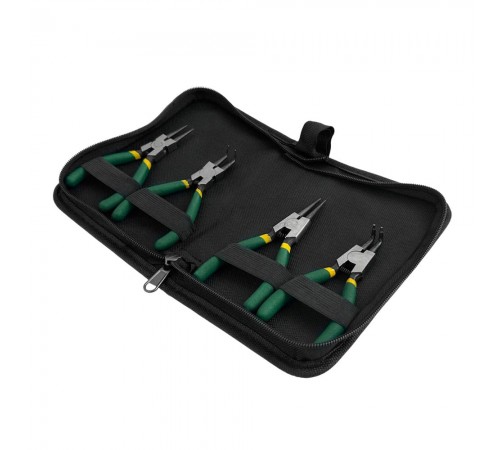 Набор съемников стопорных колец 5" (4 предмета) Гамматест GTY1244 — профессиональное автосервисное оборудование и инструменты для бизнеса