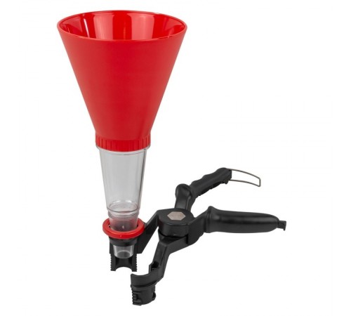 Воронка маслозаливная с зажимом Гамматест GTY3009 — профессиональное автосервисное оборудование и инструменты для бизнеса