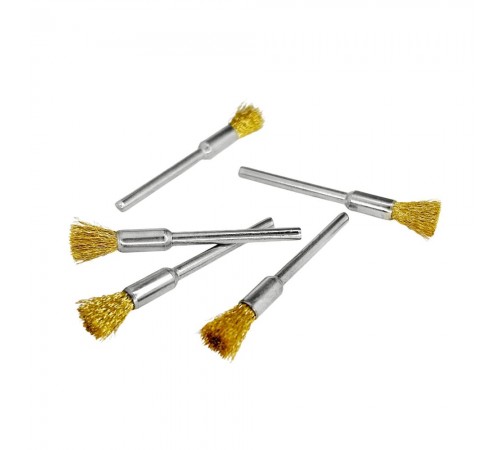 Набор щеток для дрели 5 предметов Гамматест GTY4128 — профессиональное автосервисное оборудование и инструменты для бизнеса