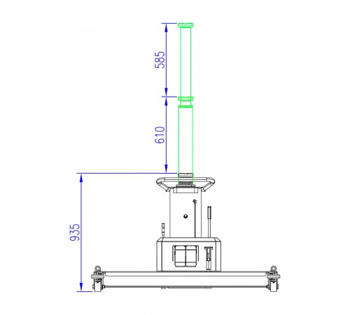 Подъемник напольный канавный г/п 15 т Хорекс Авто HL16A(W) — профессиональное автосервисное оборудование и инструменты для бизнеса
