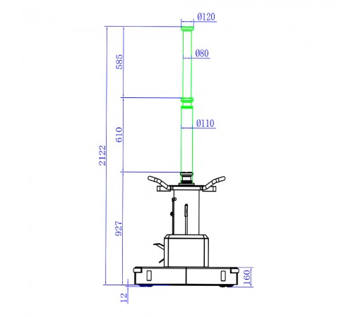 Подъемник напольный канавный г/п 15 т Хорекс Авто HL16A — профессиональное автосервисное оборудование и инструменты для бизнеса