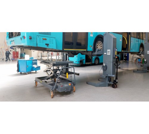 Электрогидравлический подъёмный стол Хорекс Авто HLT-1500WJ — профессиональное автосервисное оборудование и инструменты для бизнеса