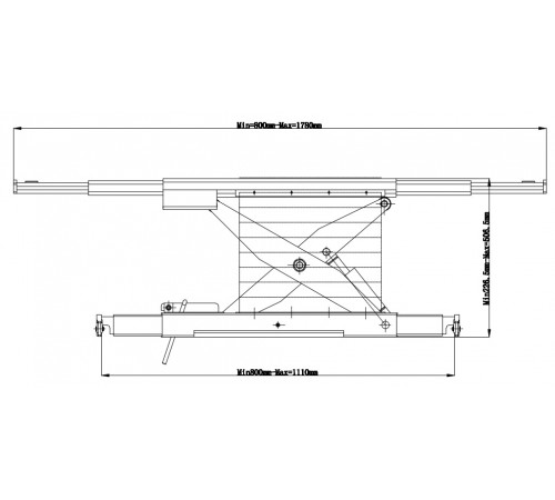 Траверса г/п 3.0 т Хорекс Авто HRJC-XT3A — профессиональное автосервисное оборудование и инструменты для бизнеса