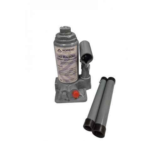 Домкрат бутылочный 2 т Хорекс Авто HZ 01.4.008J — профессиональное автосервисное оборудование и инструменты для бизнеса