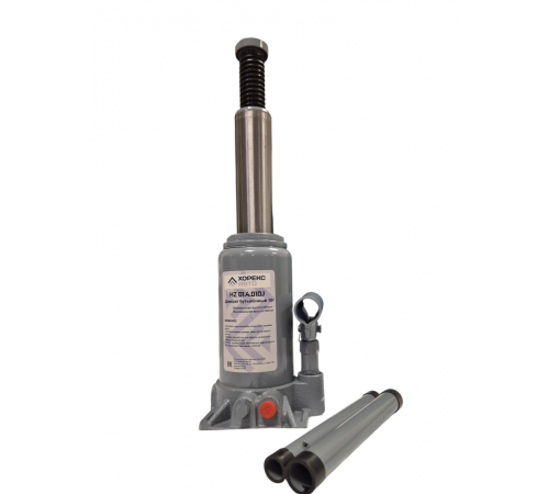 Домкрат бутылочный 10 т Хорекс Авто HZ 01.4.010J — профессиональное автосервисное оборудование и инструменты для бизнеса