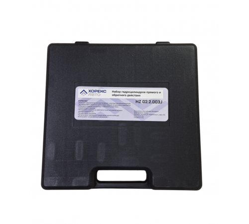 Набор гидроцилиндров прямого и обратного действия Хорекс Авто HZ 02.2.003J — профессиональное автосервисное оборудование и инструменты для бизнеса