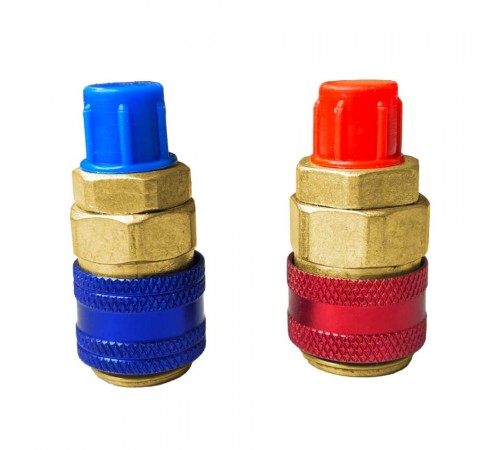 Быстросъемы для заправки систем кондиционирования R134a Хорекс Авто HZ 18.205.40S — профессиональное автосервисное оборудование и инструменты для бизнеса