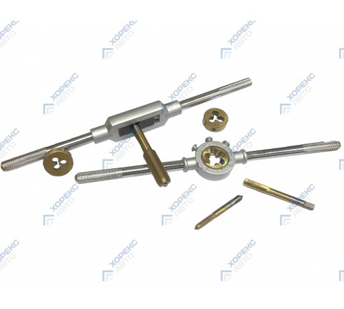 Набор приспособлений для восстановления наружных и внутренних резьб (54 предмета) Хорекс Авто HZ 31.1.004S  — профессиональное автосервисное оборудование и инструменты для бизнеса