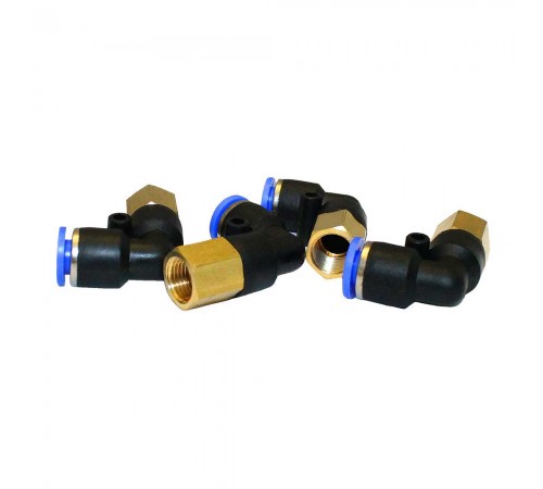 Фитинг угловой 6 мм, 1/8'' ВР Гамматест YPLF06-01