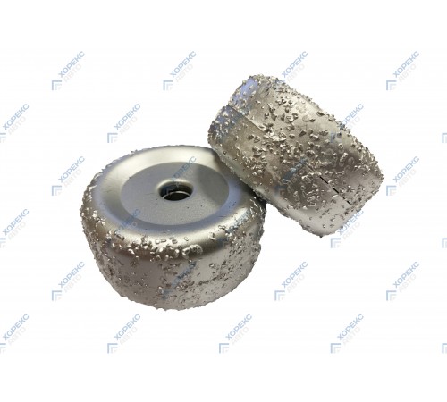 Колесо полировочное двойное 3/8" (9.5 мм) Гамматест 93-166