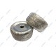 Колесо полировочное двойное 3/8" (9.5 мм) Гамматест 93-166