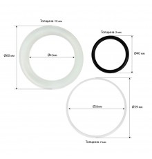 Ремонтный комплект цилиндра гидравлического пресса Хорекс Авто HZ 01.1.020J