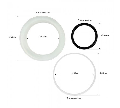 Ремонтный комплект цилиндра гидравлического пресса Хорекс Авто HZ 01.1.020J — профессиональное автосервисное оборудование и инструменты для бизнеса