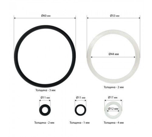 Ремонтный комплект цилиндра 10 т Хорекс Авто HZ 02.2.002J — профессиональное автосервисное оборудование и инструменты для бизнеса