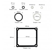 Ремонтный комплект насоса 20 т Хорекс Авто HZ 03.2.3.006J