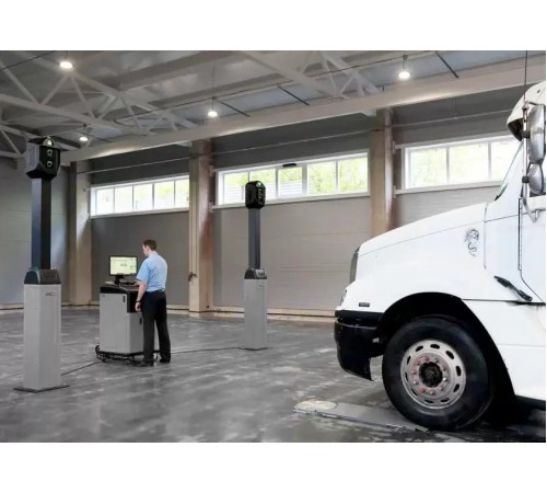 Стенд развал-схождения 3D для грузовых автомобилей ТехноВектор 7 Truck 7204 HTS4 — профессиональное автосервисное оборудование и инструменты для бизнеса