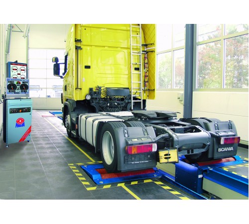 Тормозной стенд MBT 4250 Eurosystem с допустимой нагрузкой на ось 13 т (15 т) — профессиональное автосервисное оборудование и инструменты для бизнеса