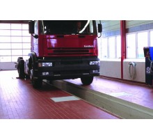 Стенд контроля состояния подвески и рулевого управления для грузовых автомобилей с нагрузкой на ось до 20 т LMS 20