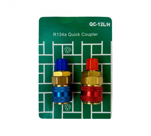 Быстросъемы для заправки систем кондиционирования ГАММАТЕСТ GT1Y112 — профессиональное автосервисное оборудование и инструменты для бизнеса