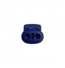 Ограничитель пластиковый с двумя отверстиями синяя 500 штук