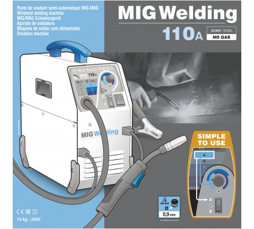 Сварочный полуавтомат SMARTMIG 110 + LCD TECHNO 11