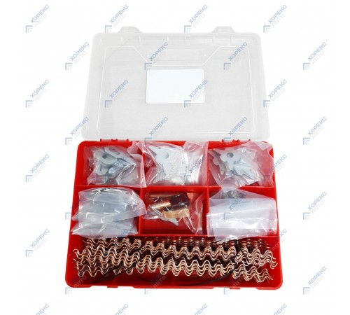 Набор расходных материалов для споттера 249 шт Хорекс Авто HZ 18.641 — профессиональное автосервисное оборудование и инструменты для бизнеса