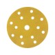 Наждачная бумага желтая D150 мм P320 Velcro (тип зерна – оксид алюминия) 15 отверстий Гамматест M3-255D150P320 — профессиональное автосервисное оборудование и инструменты для бизнеса
